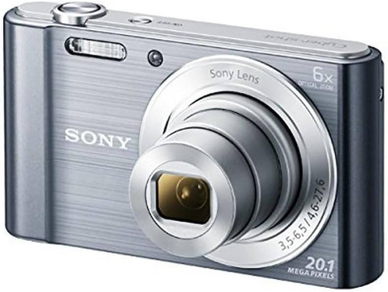 【中古】ソニー SONY デジタル写真機 Cyber-shot しろがね色 W810 光学6倍 しろがね色 DSC-W810-S 写真機 中古 一般受け おすすめ 高画質