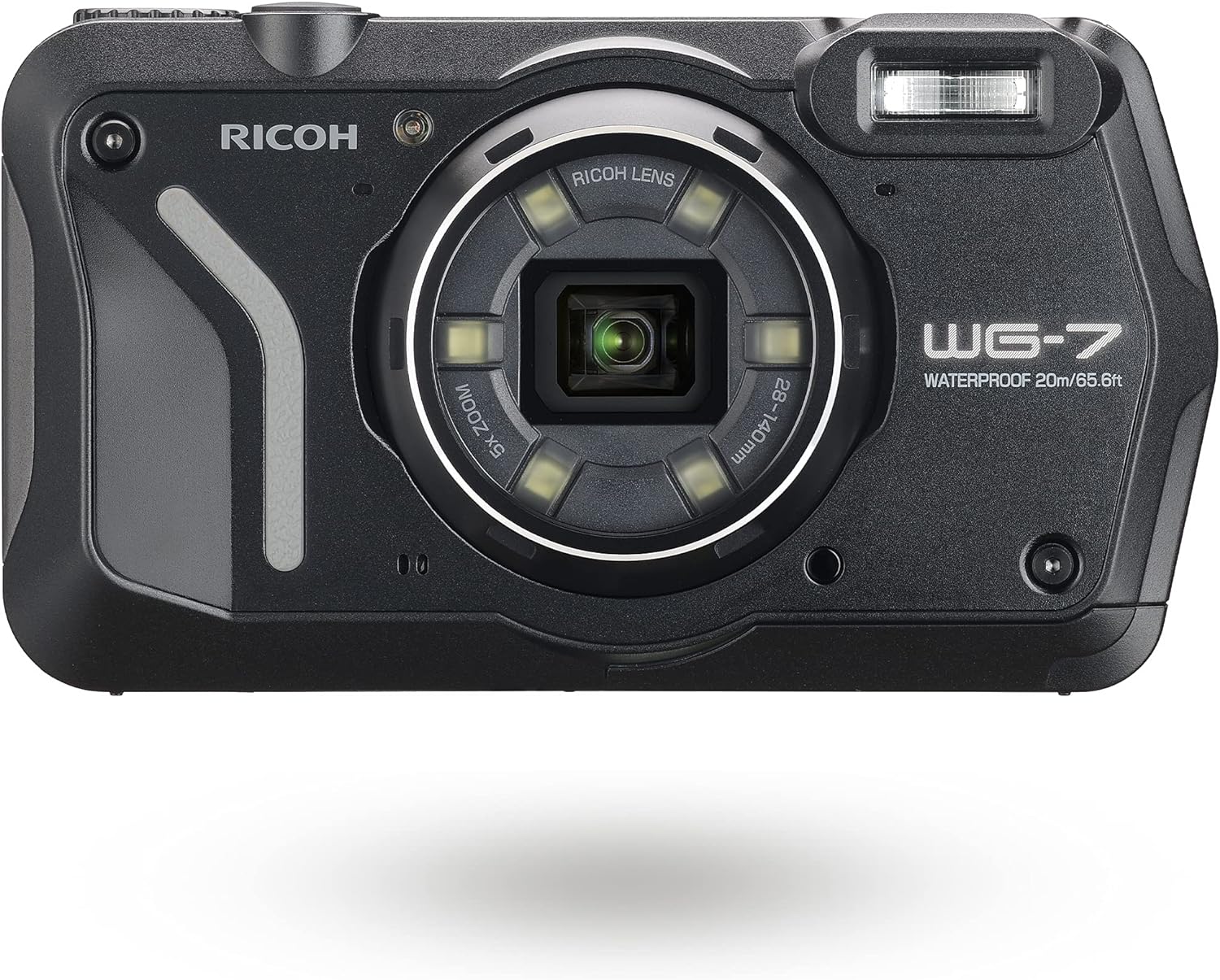【中古】リコー RICOH WG-7 黒いこと 黒いこと 本格アウトドア写真機 3100 写真機 中古 一般受け おすすめ 高画質