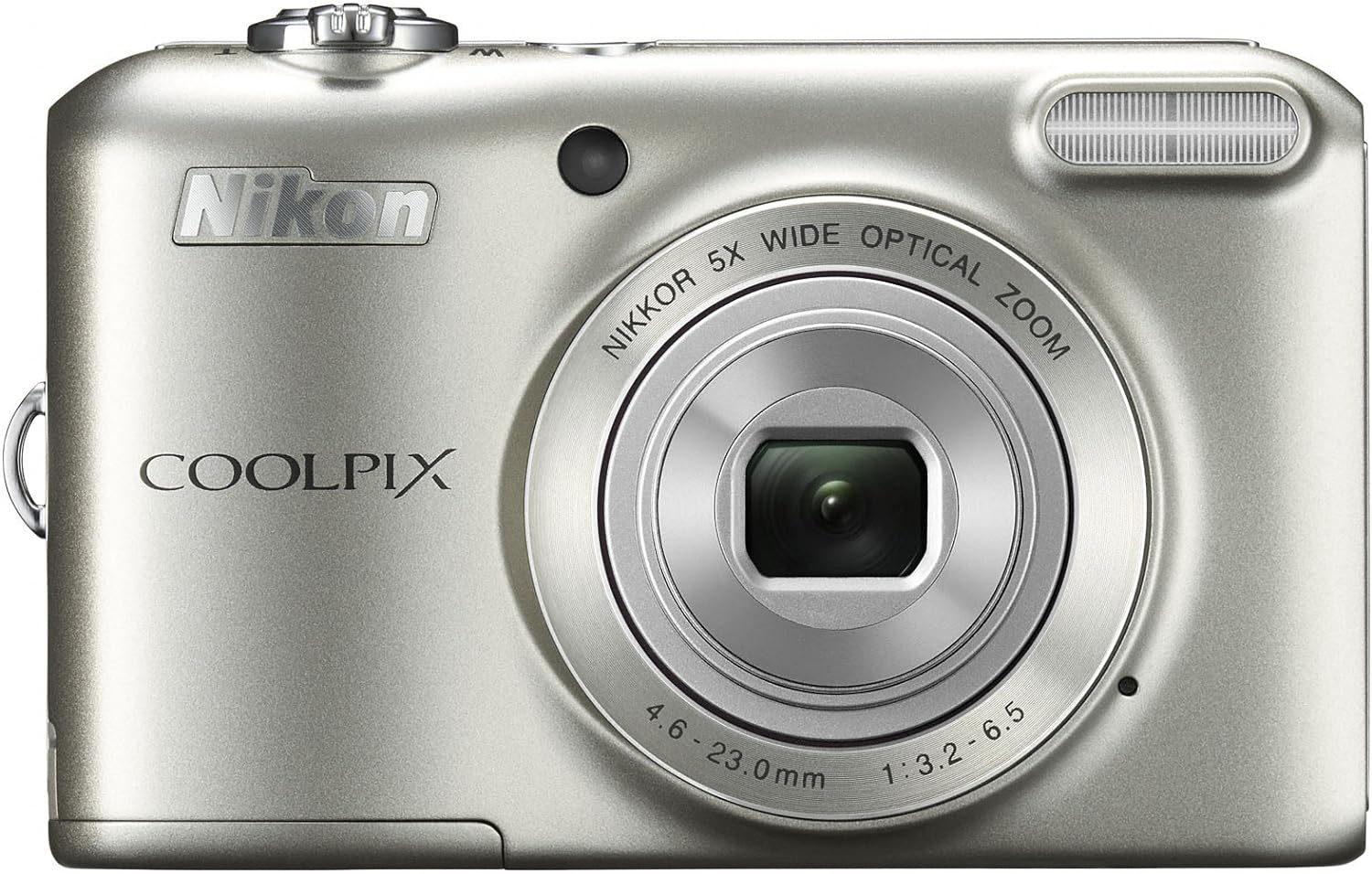 【中古】Nikon デジタル写真機 COOLPIX L28 しろがね色 法的有効性絵素数2005万絵素 単3蓄電池相応う しろがね色 L28SL 写真機 中古 一般受け おすすめ 高画質