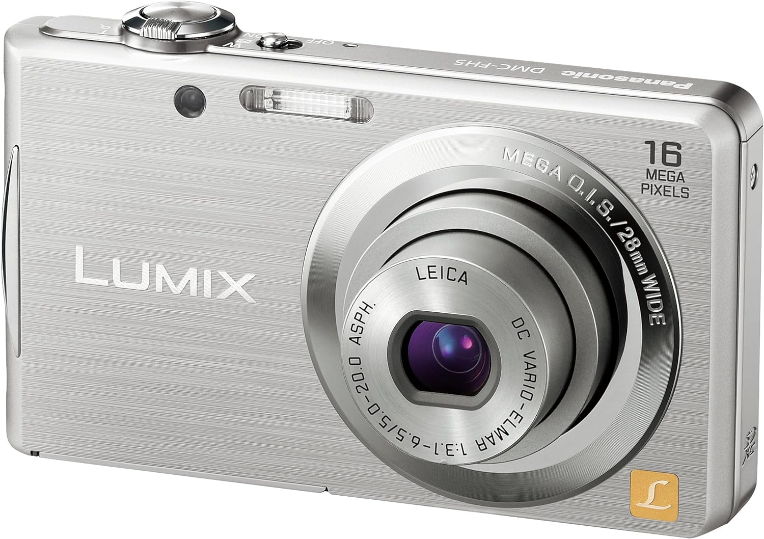 【中古】パナソニック デジタルカメラ LUMIX FH5 シルバー シルバー DMC-FH5-S カメラ 中古 人気 おすすめ 高画質｜カメラFanks-PROShop2nd店