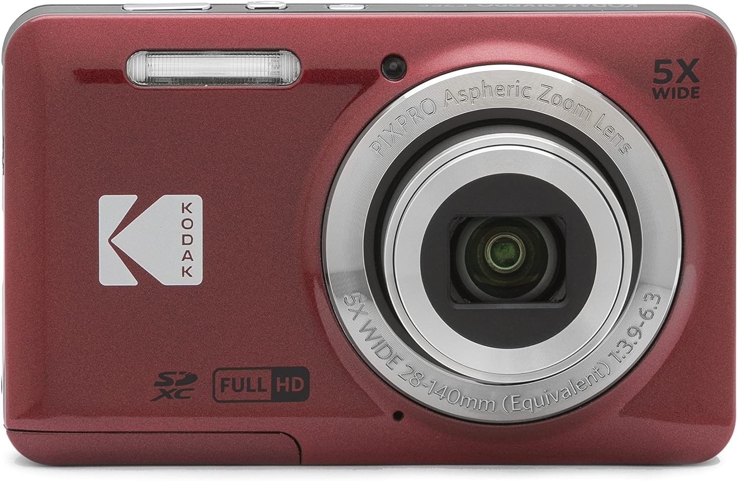 楽天市場】KODAK (コダック) PIXPRO 使いやすい ズーム FZ55-RD