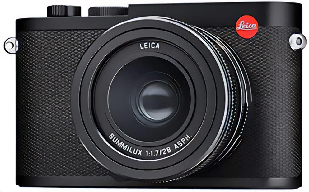 【中古】Leica(ライカ) ブラックアルマイトデジタルカメラ Q2 雨合羽 黒いこと 防塵 弾丸道路 パウダーコンパクト 19050 写真機 中古 一般受け おすすめ 高画質