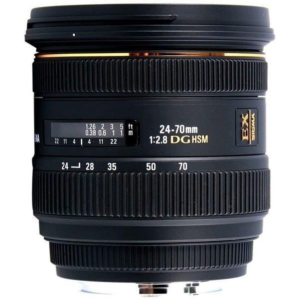 【中古】シグマ SIGMA 標準ズームレンズ 24-70mm F2.8 IF EX DG HSM キヤノン用 フルサイズ対応 571542 カメラ 中古 人気 おすすめ 高画質