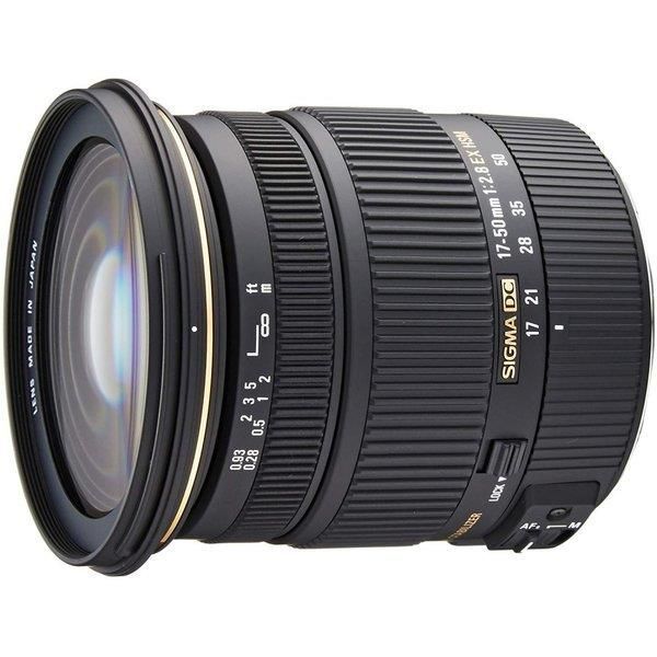 【中古】シグマ SIGMA 判定基準望遠レンズ 17-50粍 F2.8 EX DC os HSM キヤノン用 APS-C専用 583545 写真機 中古 一般受け おすすめ 高画質