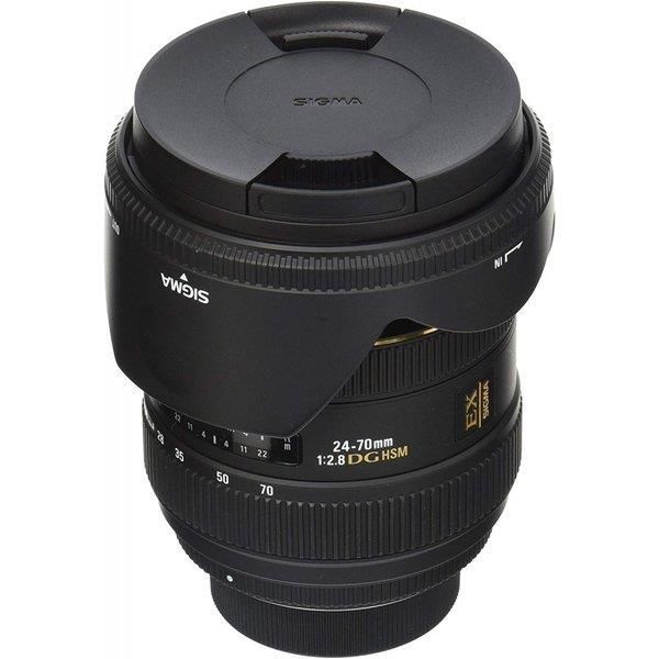 【中古】シグマ SIGMA 標準ズームレンズ 24-70mm F2.8 IF EX DG HSM ニコン用 フルサイズ対応 571559 カメラ 中古 人気 おすすめ 高画質｜カメラFanks-PROShop2nd店