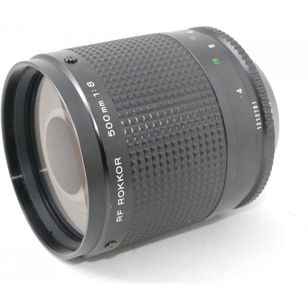 【中古】ミノルタ MINOLTA RF ROKKOR 500粍 F8 写真機 中古 一般受け おすすめ 高画質 カメラ・ビデオカメラ・光学機器-カメラ用交換レンズ