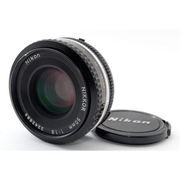 【中古】ニコン Nikon NIKKOR 50mm f/1.8 MFレンズ カメラ 中古 人気 おすすめ 高画質