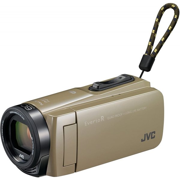 【中古】JVCケンウッド ビデオカメラ Everio R 防水 防塵 Wi-Fi 64GB サンドベージュ GZ-RX670-C カメラ 中古 人気 おすすめ 高画質