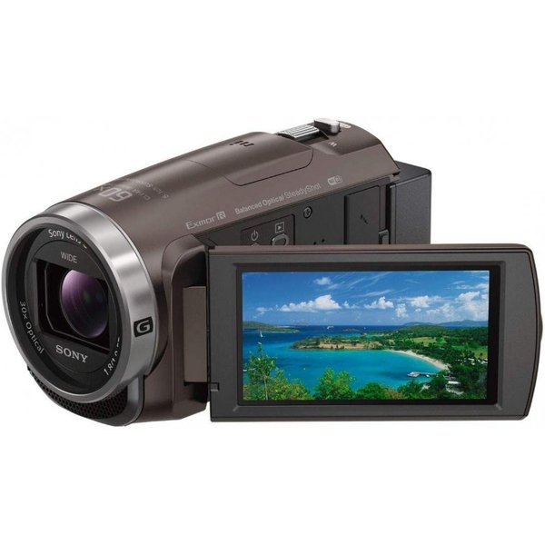 Sony HDR-CX590V　ボルドーブラウン　ハンディカム / ビデオカメラ Amazon.co.jp: SONY HDビデオカメラ Handycam HDR-CX590V