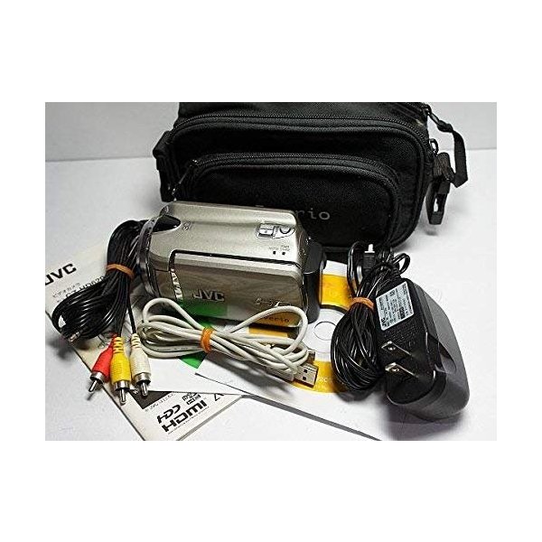 【中古】JVCケンウッド 120GBフルハイビジョンハードディスクムービー しろがね色 GZ-固定ディスク620-S しろがね色 写真器 中古 一般受け おすすめ 高画質