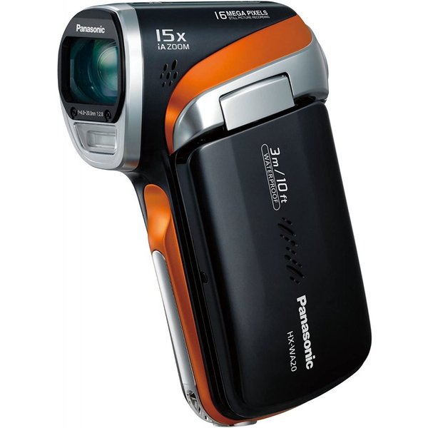 【中古】パナソニック Panasonic デジタルムービーカメラ WA20 防水仕様 サンターングレー HX-WA20-H カメラ 中古 人気 おすすめ 高画質｜カメラFanks-PROShop2nd店