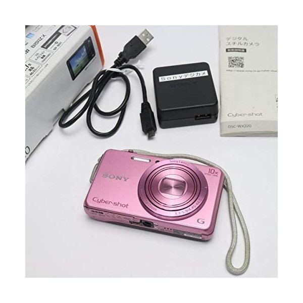 ソニー SONY デジタルカメラ Cyber-shot WX220 光学10倍 ピンク DSC-WX220-P