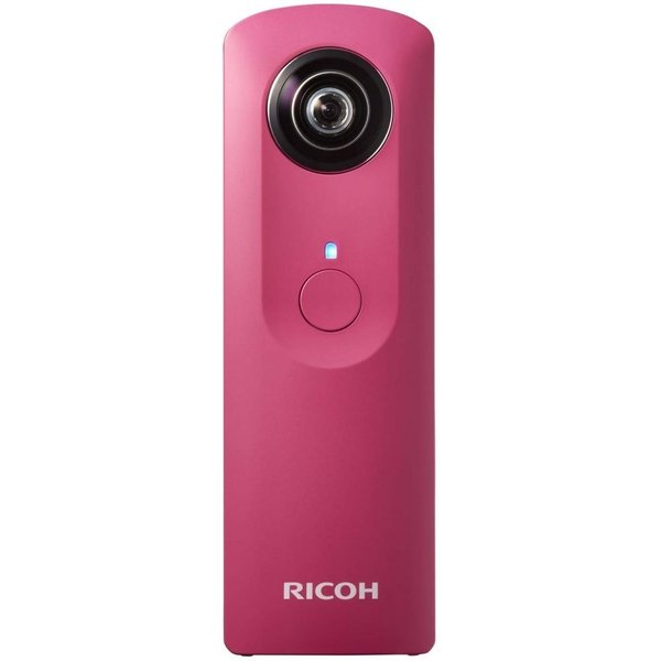 【中古】リコー RICOH THETA m15 ピンク 全天球 360度カメラ カメラ 中古 人気 おすすめ 高画質｜カメラFanks-PROShop2nd店