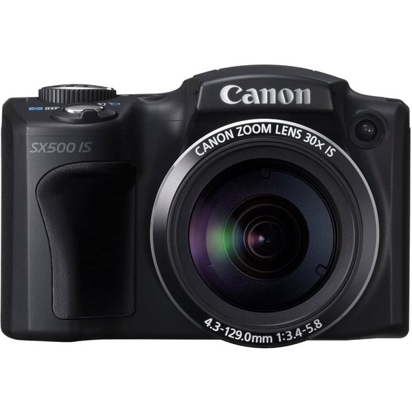 キヤノン Canon デジタルカメラ PowerShot SX500IS 約1600万画素 光学30倍ズーム ブラック PSSX500IS  95％以上節約