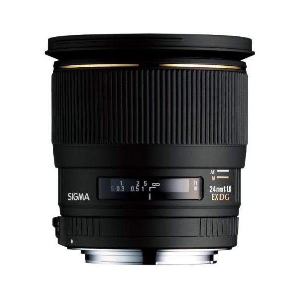 【中古】シグマ SIGMA 単興味の中心広角水晶体 24粍 F1.8 EX DG ASPHERICAL MACRO ニコン用 フルサイズ相応う 写真機 中古 一般受け おすすめ 高画質