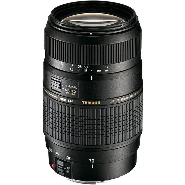 【中古】タムロン TAMRON 望遠望遠レンズ AF70-300粍 F4-5.6 Di MACRO キヤノン用 フルサイズ相応う A17E 写真機 中古 一般受け おすすめ 高画質