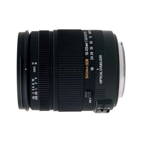 【中古】シグマ SIGMA 18-125mm F3.8-5.6 DC OS HSM キヤノン用 カメラ 中古 人気 おすすめ 高画質