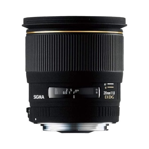 【中古】シグマ SIGMA 単焦点広角レンズ 28mm F1.8 EX DG ASPHERICAL MACRO ニコン用 フルサイズ対応 カメラ 中古 人気 おすすめ 高画質