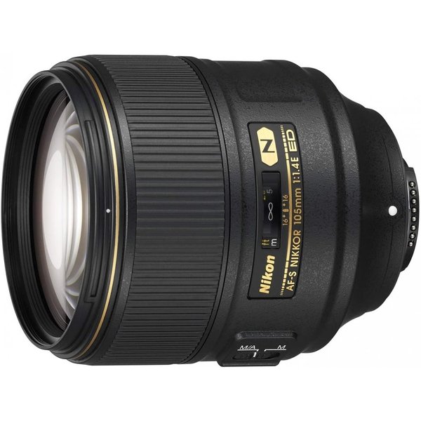 【中古】ニコン Nikon 単興味の中心水晶体 AF-S NIKKOR 105粍 f/1.4E ED フルサイズ相応う 写真機 中古 一般受け おすすめ 高画質
