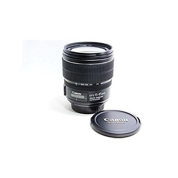 【中古】キヤノン Canon 広角望遠レンズ EF-S15-85粍 F3.5-5.6 IS USM APS-C相応う 写真機 中古 一般受け おすすめ 高画質