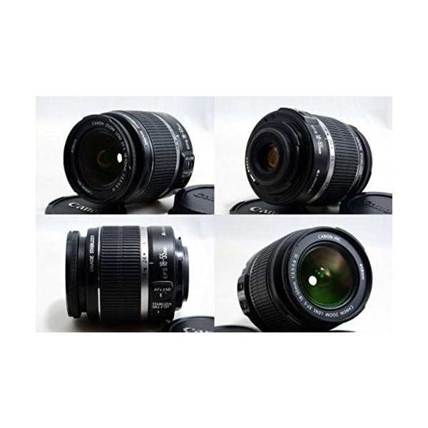【中古】キヤノン Canon 標準ズームレンズ EF-S18-55mm F3.5-5.6 IS APS-C対応 カメラ 中古 人気 おすすめ 高画質 12,008円