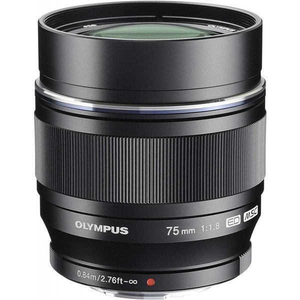 【中古】オリンパス OLYMPUS 単焦点レンズ M.ZUIKO ブラック DIGITAL ED 75mm F1.8 ブラック カメラ 中古 人気 おすすめ 高画質