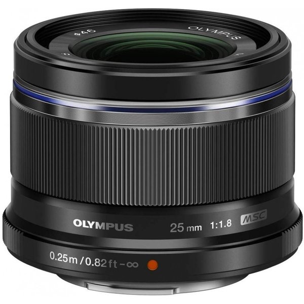 【中古】オリンパス OLYMPUS M.ZUIKO DIGITAL 黒いこと 25粍 F1.8 黒いこと 単興味の中心水晶体 写真機 中古 一般受け おすすめ 高画質