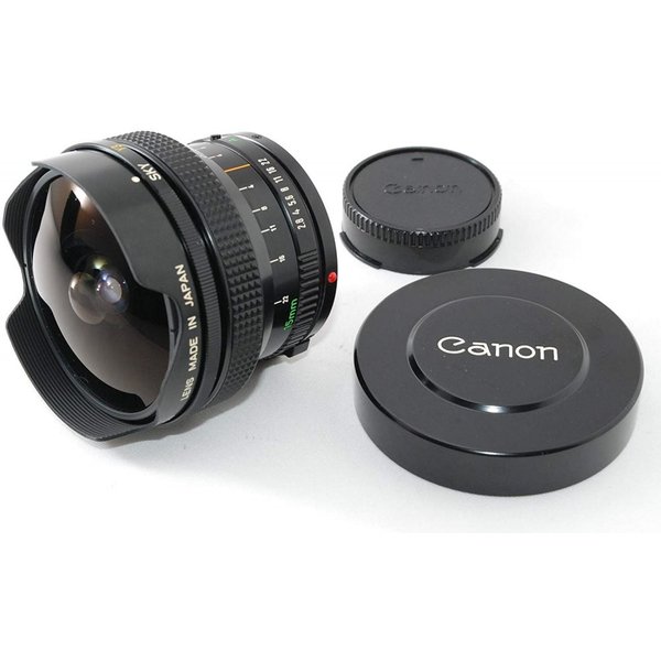 【中古】キヤノン Canon FISH-EYE NEW FD 15mm F2.8 カメラ 中古 人気 おすすめ 高画質｜カメラFanks-PROShop2nd店