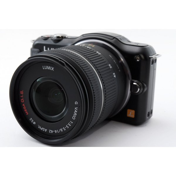 【中古】パナソニック Panasonic DMC-GF5 レンズセット ブラック ブラック 美品 カメラ 中古 人気 おすすめ 高画質