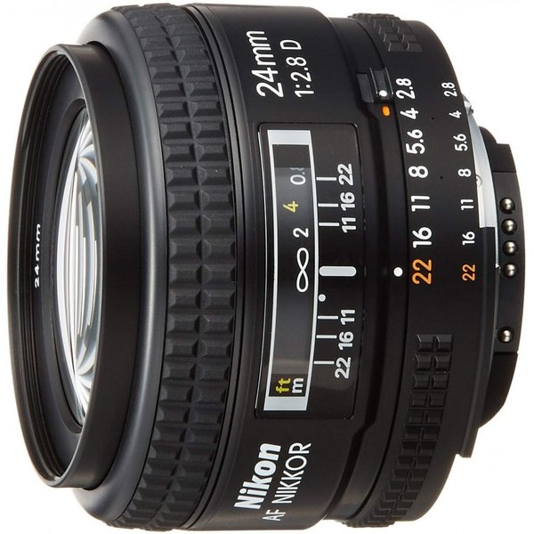【中古】ニコン Nikon 単焦点レンズ Ai AF Nikkor 24mm f/2.8 フルサイズ対応 カメラ 中古 人気 おすすめ 高画質|カメラFanks-PROShop2nd店