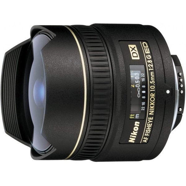 【中古】ニコン Nikon フィッシュアイレンズ AF DX fisheye Nikkor ED 10.5粍 f/2.8G ニコンDX初期化専用 写真機 中古 一般受け おすすめ 高画質