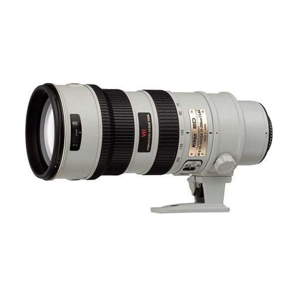 【中古】ニコン Nikon AF-S VR Zoom Nikkor ED 70-200mm F2.8G IF ライトグレー カメラ 中古 人気 おすすめ 高画質