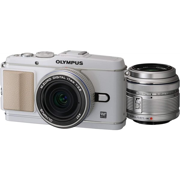 【中古】オリンパス OLYMPUS E-P3 ツインレンズキット ホワイト ホワイト E-P3 TKIT WHT カメラ 中古 人気 おすすめ 高画質|カメラFanks-PROShop2nd店