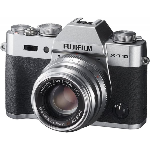 【中古】フジフィルム FUJIFILM X-T10 レンズキット シルバー シルバー X-T10LK35F2-S カメラ 中古 人気 おすすめ 高画質