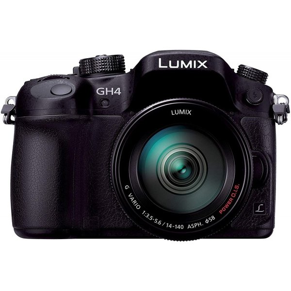 【中古】パナソニック Panasonic GH4 レンズキット ブラック 標準ズームレンズ付属 ブラック カメラ 中古 人気 おすすめ 高画質