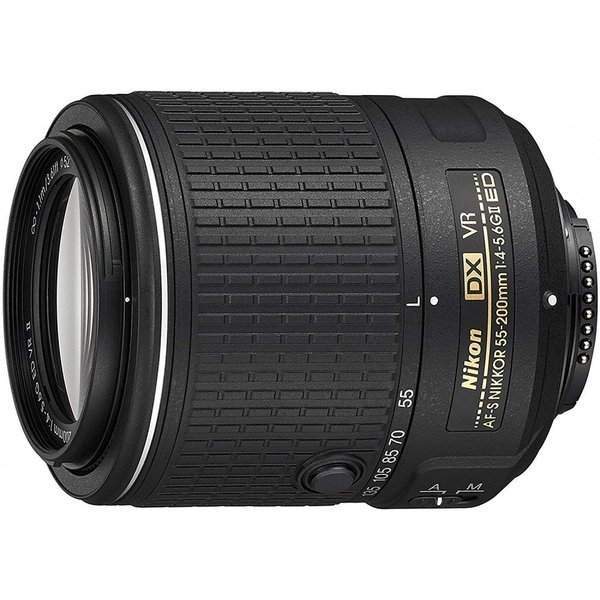 【中古】ニコン Nikon 望遠ズームレンズ AF-S DX NIKKOR 55-200mm f/4-5.6G ED VR II ニコンDXフォーマット用 AFSDXVR55-200G2 カメラ 中古 人気 おすすめ 高画質