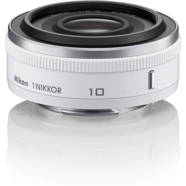【中古】ニコン Nikon 単焦点レンズ 1 ホワイト NIKKOR 10mm f/2.8 ホワイト ニコンCXフォーマット専用 カメラ 中古 人気 おすすめ 高画質｜カメラFanks-PROShop2nd店