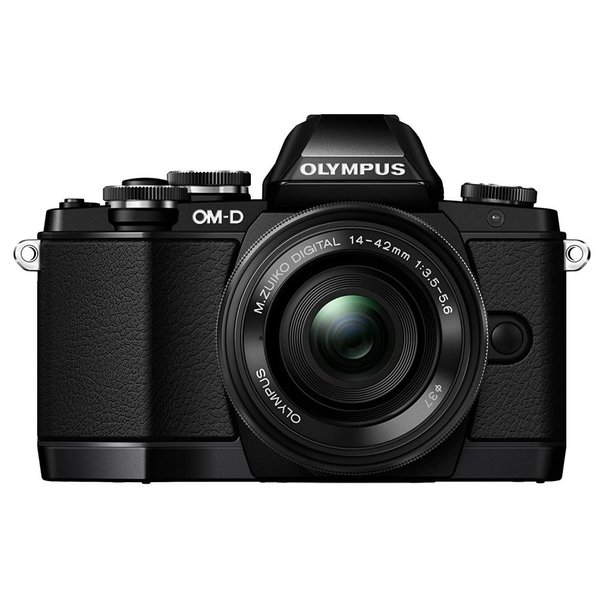【中古】オリンパス OLYMPUS OM-D E-M10 黒いこと EZ水晶体一揃いの道具 黒いこと 写真機 中古 一般受け おすすめ 高画質