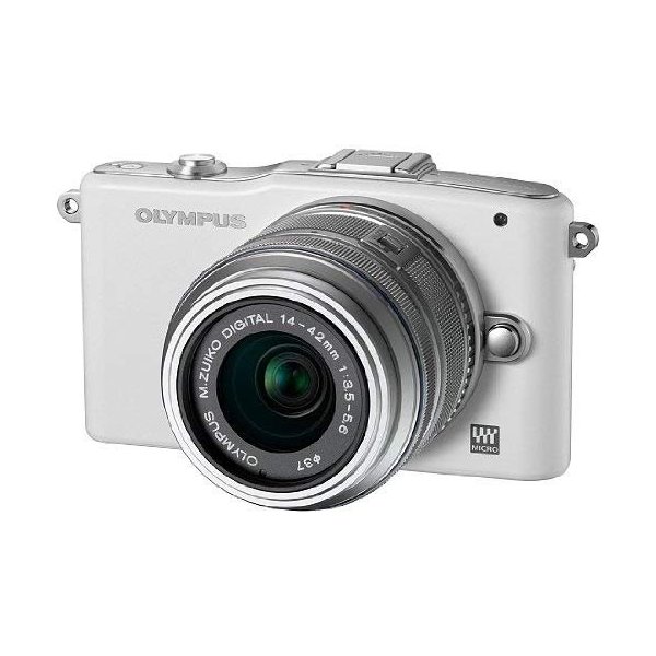 プレゼント オリンパス OLYMPUS E-PM1 レンズキット ホワイト LKIT WHT