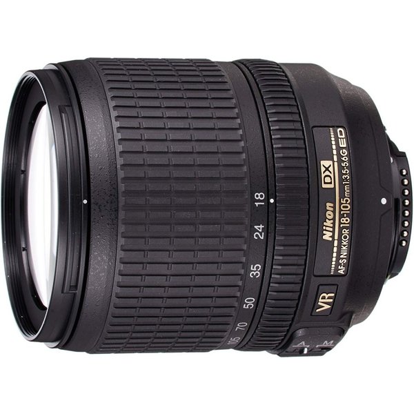 【中古】ニコン Nikon 標準ズームレンズ AF-S DX NIKKOR 18-105mm f/3.5-5.6G ED VR ニコンDXフォーマット専用 カメラ 中古 人気 おすすめ 高画質