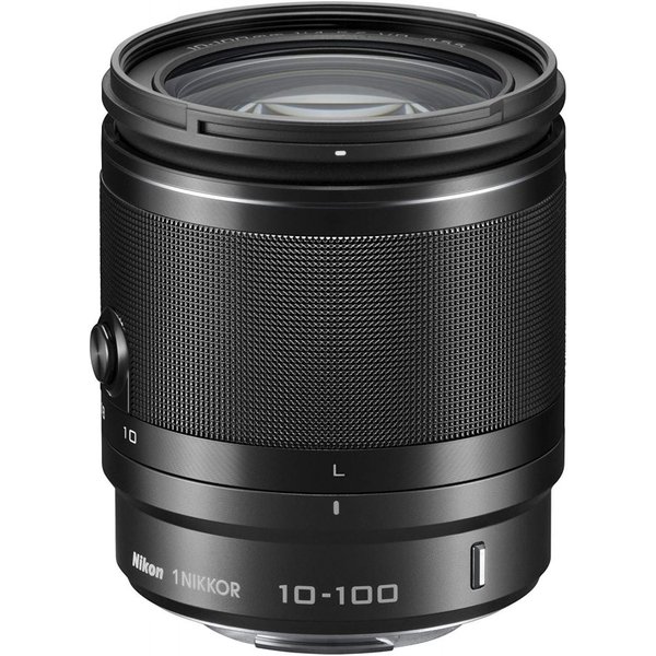 【中古】ニコン Nikon 高倍率望遠レンズ 1 黒いこと NIKKOR VR 10-100粍 f/4-5.6 黒いこと ニコンCX初期化専用 写真機 中古 一般受け おすすめ 高画質