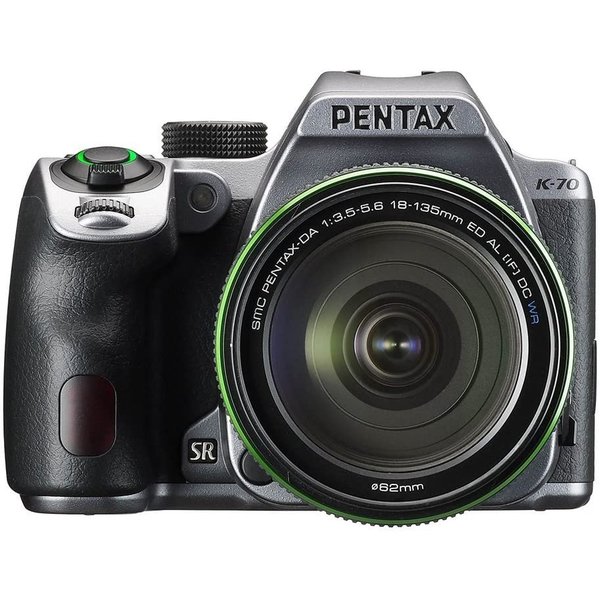 【中古】ペンタックス PENTAX K-70 DA18-135mmWRレンズキット シルバー シルキーシルバー 防塵 防滴 -10℃耐寒 高感度 アウトドア 防滴レンズセット 16996 カメラ 中古 人気 おすすめ 高画質 49,080円