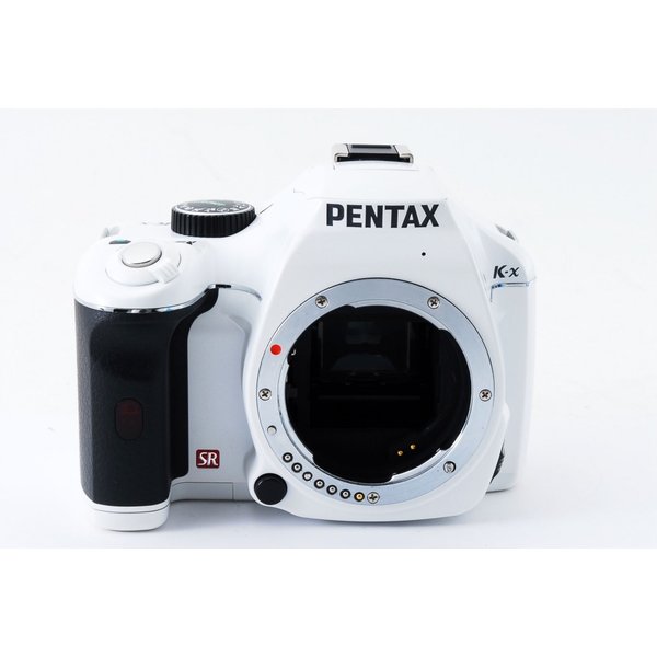 ペンタックス PENTAX K-x 美品 ホワイト レンズキット ストラップ付き