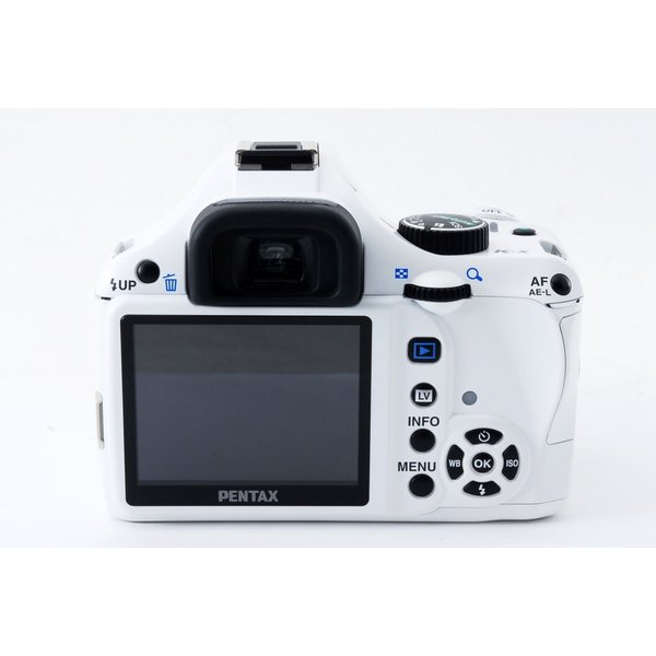 ペンタックス PENTAX K-x 美品 ホワイト レンズキット ストラップ付き