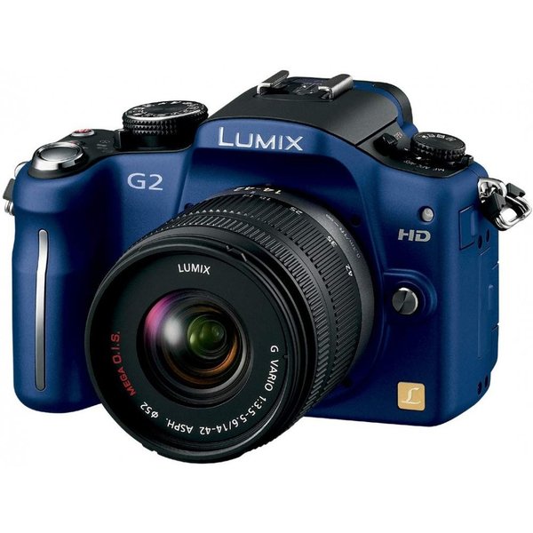 【中古】パナソニック Panasonic G2レンズキット コンフォートブルー ブルー カメラ 中古 人気 おすすめ 高画質