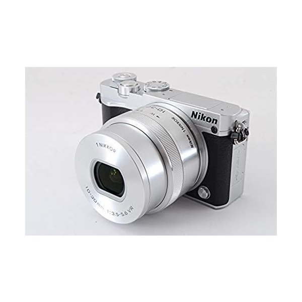 【中古】ニコン Nikon J5 標準パワーズームレンズキット シルバー シルバー J5HPLKSL micro カメラ 中古 人気 おすすめ 高画質|カメラFanks-PROShop2nd店