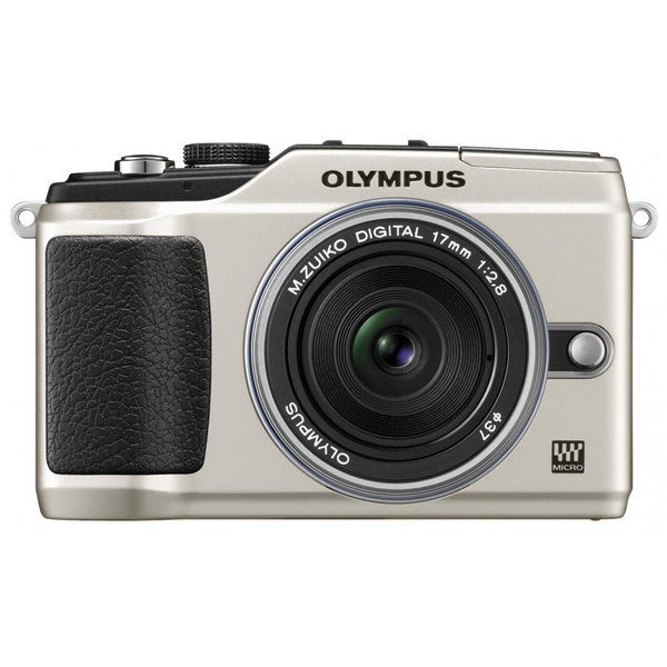 【中古】オリンパス OLYMPUS E-PL2 パンケーキレンズキット ゴールド ゴールド 写真機 中古 一般受け おすすめ 高画質