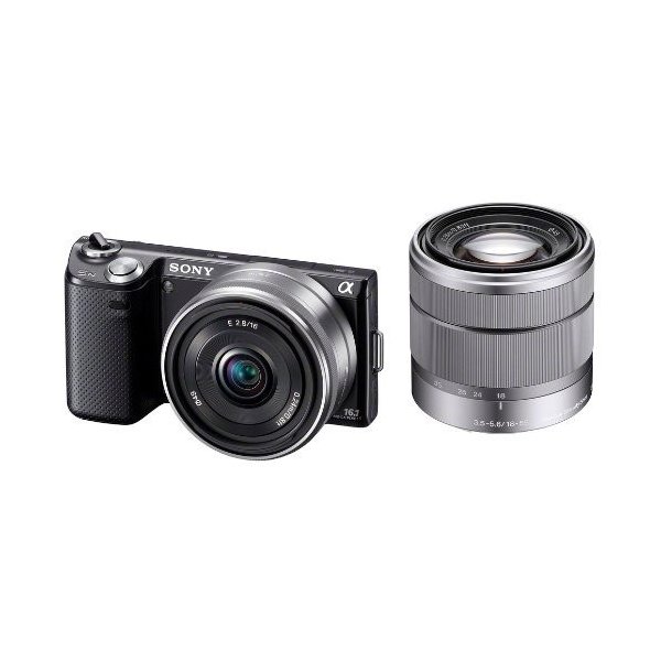 【中古】ソニー SONY α NEX-5N ブラック ダブルレンズキット ブラック カメラ 中古 人気 おすすめ 高画質 45,480円