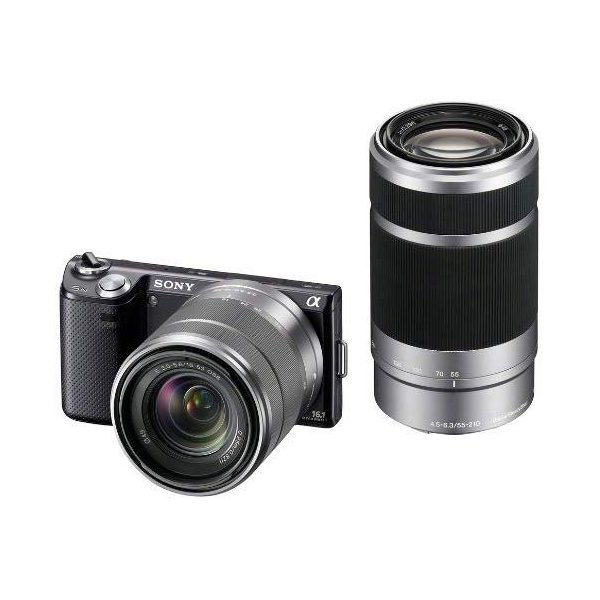 【中古】ソニー SONY α NEX-5N ブラック ダブルズームレンズキット ブラック NEX-5NY/B カメラ 中古 人気 おすすめ 高画質｜カメラFanks-PROShop2nd店
