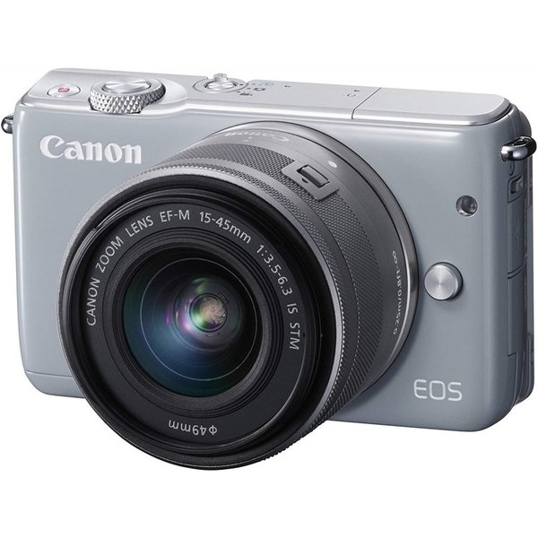 【中古】キヤノン Canon EOS M10 レンズキット グレー EOSM10GY-1545ISSTMLK カメラ 中古 人気 おすすめ 高画質